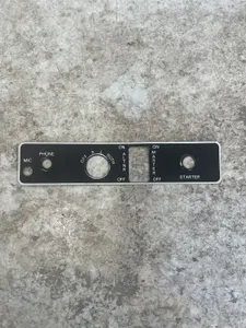 Grumman Yankee AA-1 ignition mag switch master starter instrument panel plate